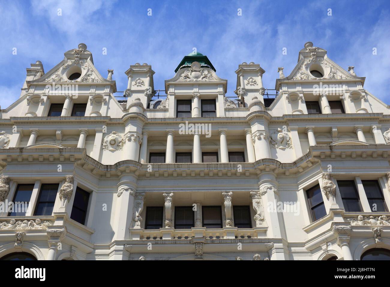 Leicester Square a Londra, Regno Unito. Queen's House. Foto Stock