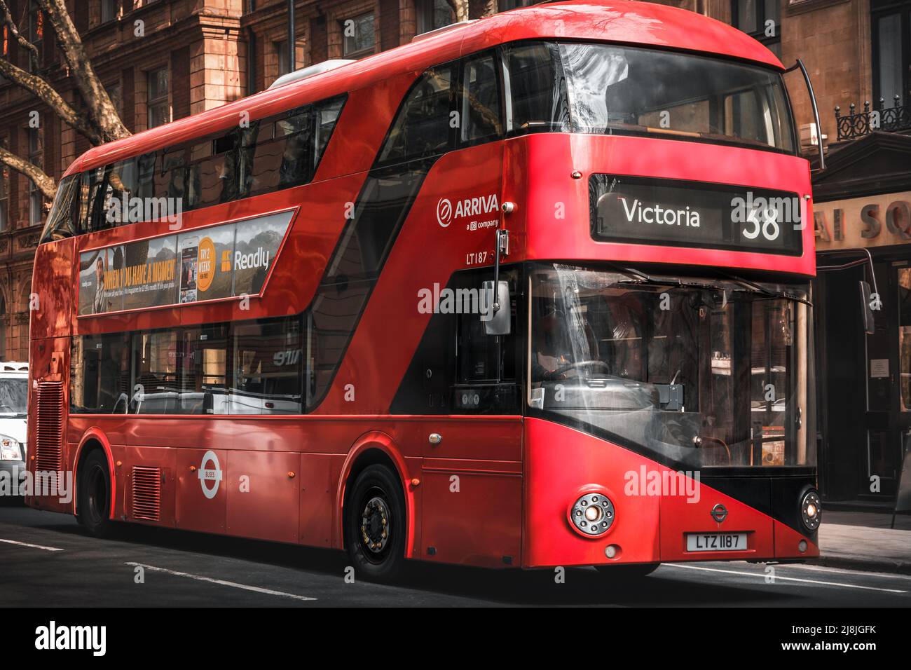 Veicolo New Routemaster che compongono i trasporti pubblici da Londra. Foto Stock