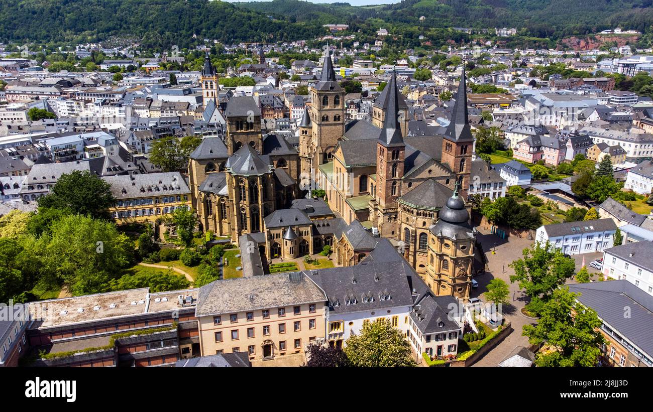 Trier Saint Peter's Cathedral, Dom Trier, Trier, Germania Foto Stock