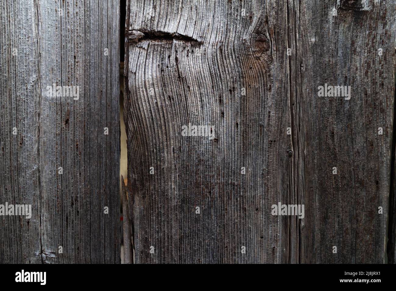 Foto di legno invecchiato per più di 30 anni all'estero, Italia Foto Stock