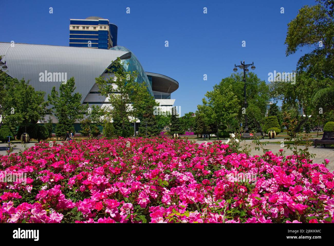 Baku. Azerbaigian. 05.20.2020 anni. Moderno centro commerciale Park Boulevard. Foto Stock
