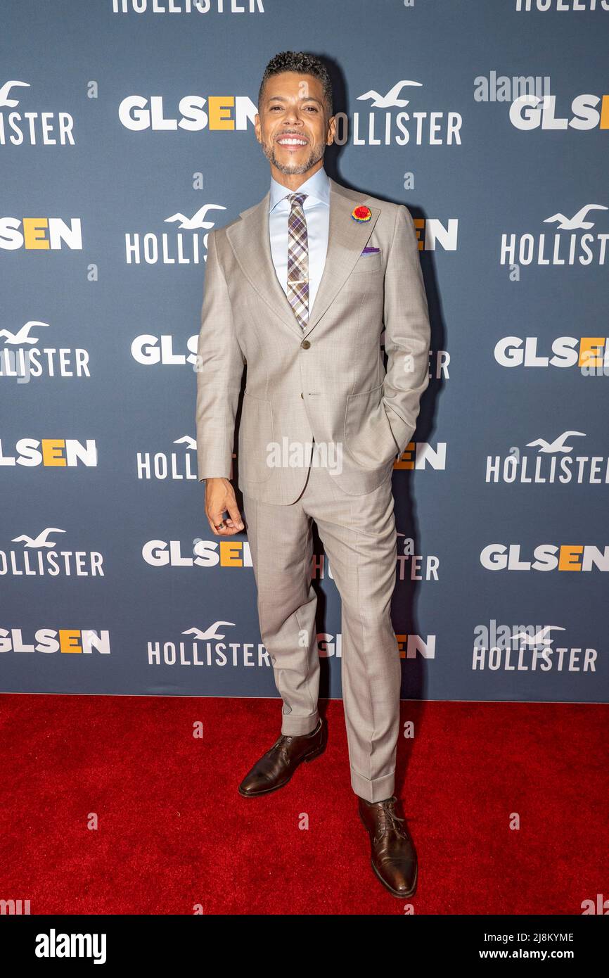 New York, Stati Uniti. 16th maggio 2022. Wilson Cruz partecipa ai GLSEN RESPECT Awards 2022 alla Gotham Hall di New York City. Credit: SOPA Images Limited/Alamy Live News Foto Stock