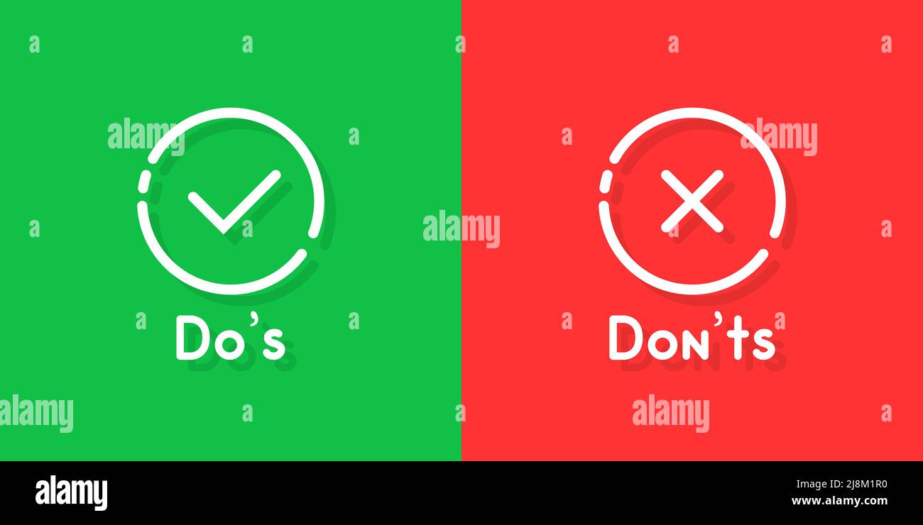 non indossare i cartelli informativi ts Illustrazione Vettoriale