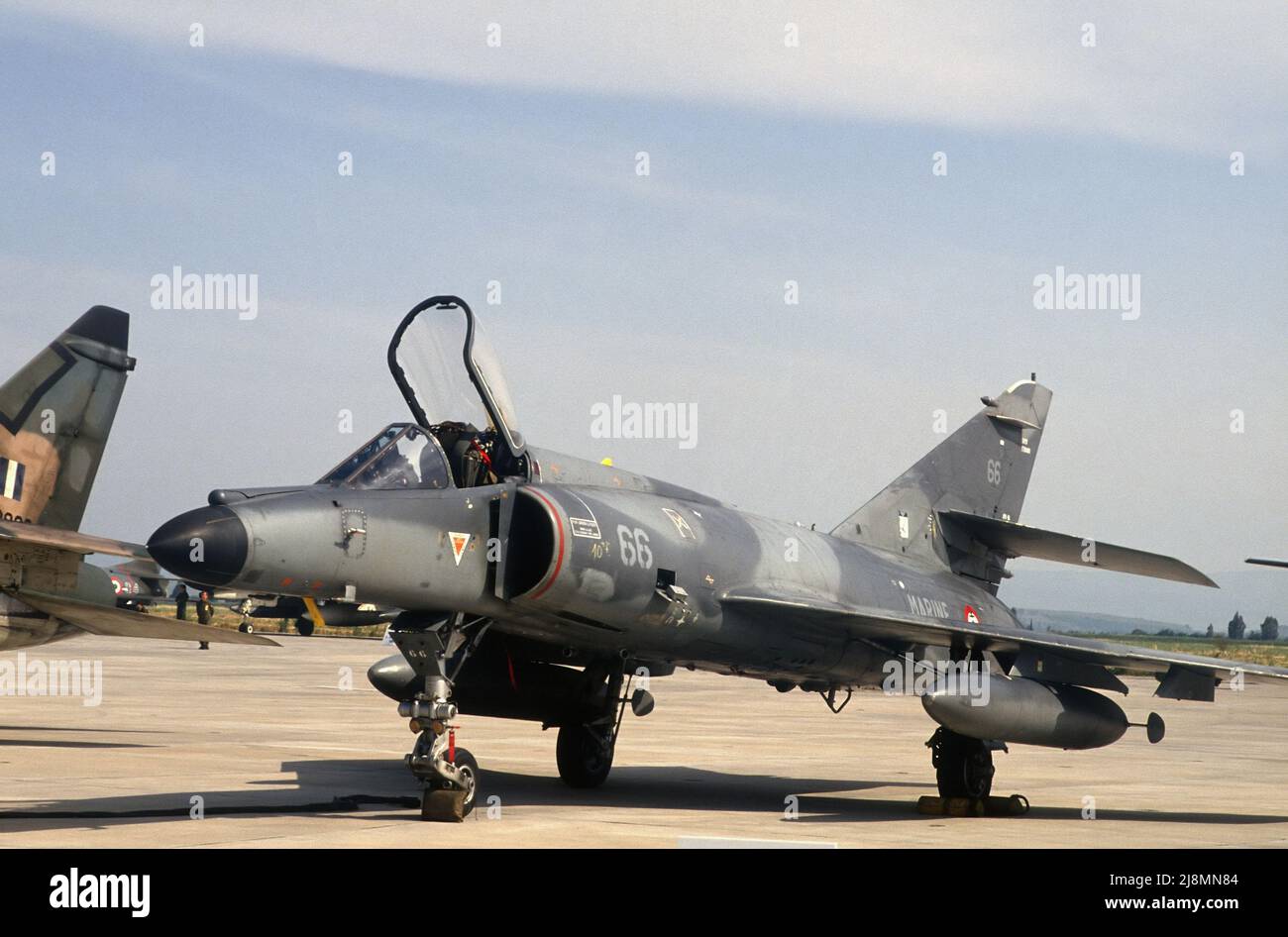 Caccia alla Marina francese Dassault Super Etendard Foto Stock