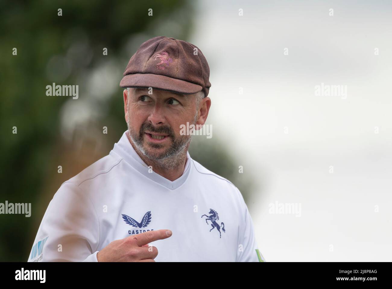 Darren Stevens Kent Ritratto di cricket Foto Stock