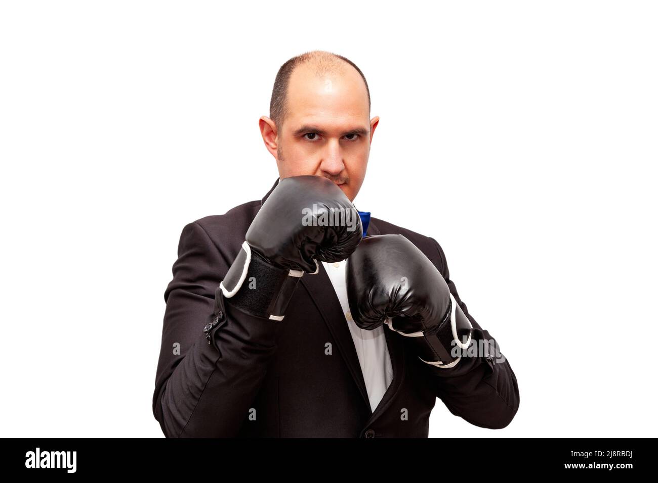 Portrait bald man boxing gloves immagini e fotografie stock ad alta  risoluzione - Alamy