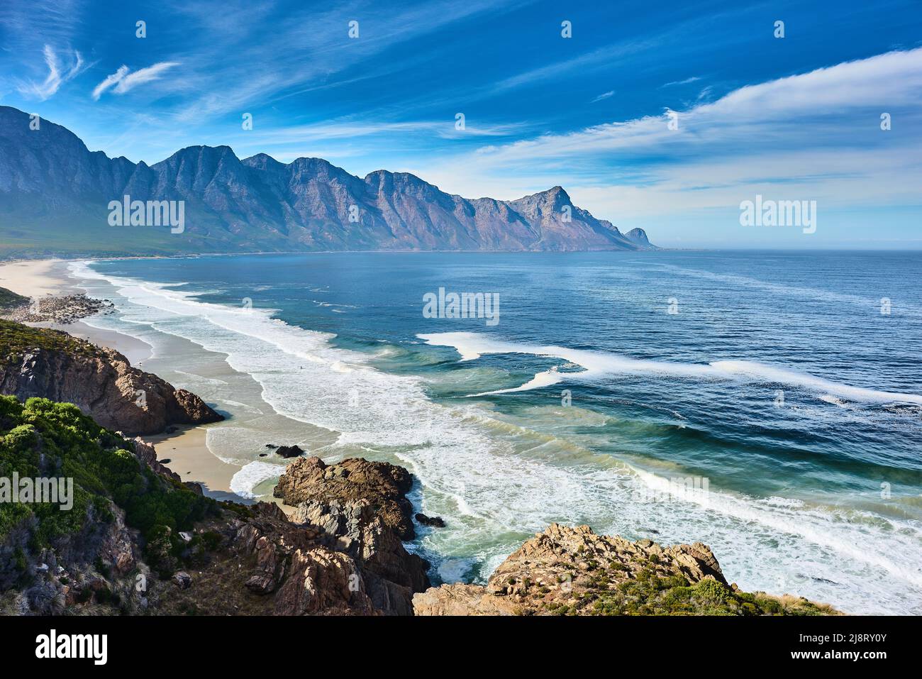 Kogel Bay Beach, Città del Capo, Sudafrica Foto Stock