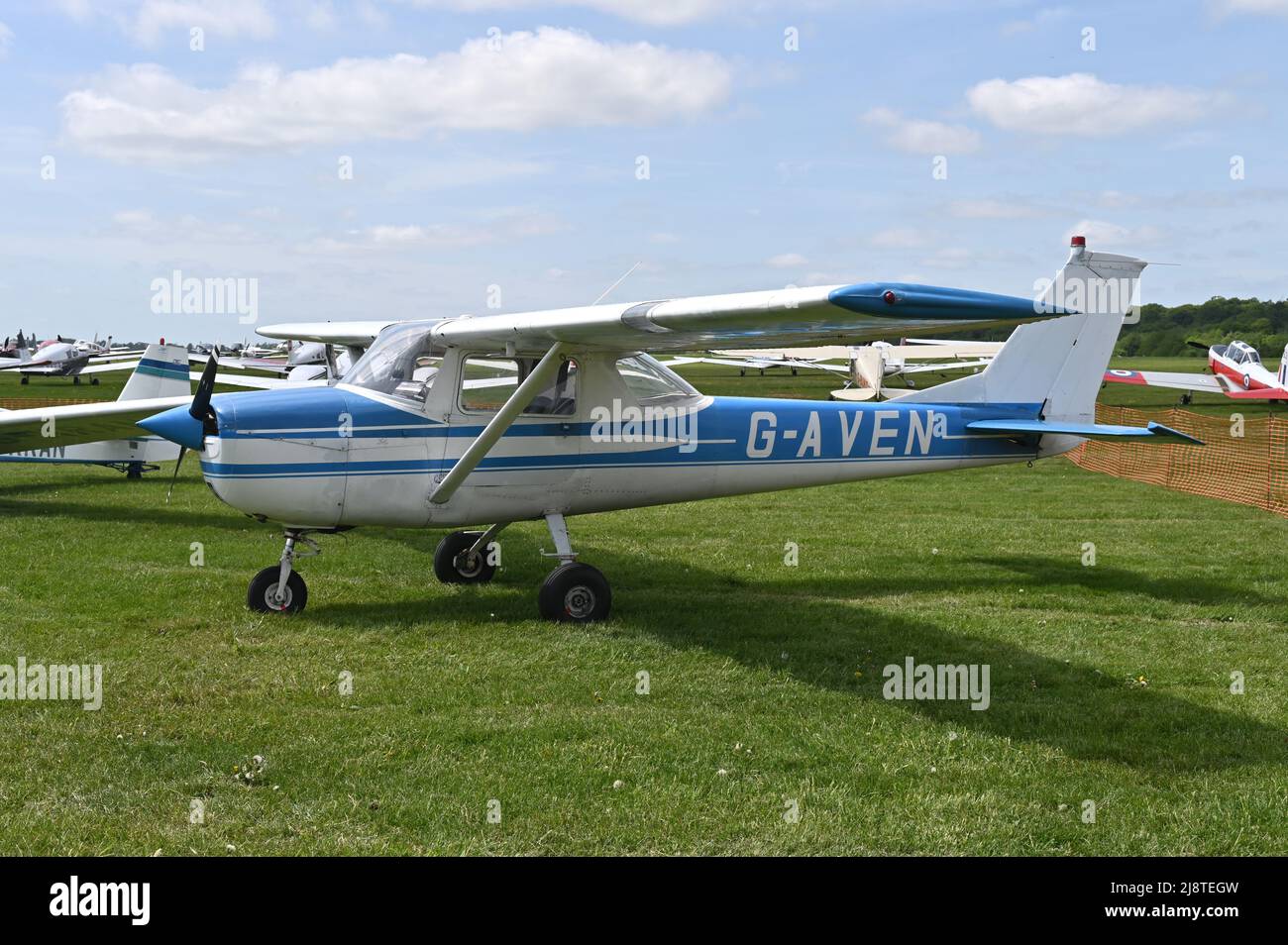 Cessna F150G, Wycombe Air Park, Booker, Buckinghamshire Foto Stock