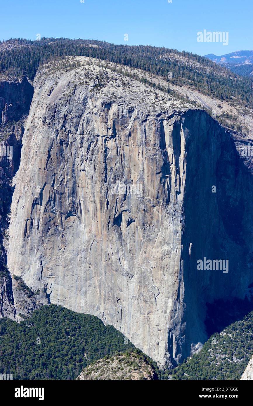 El Capitan nel Parco Nazionale di Yosemite Foto Stock