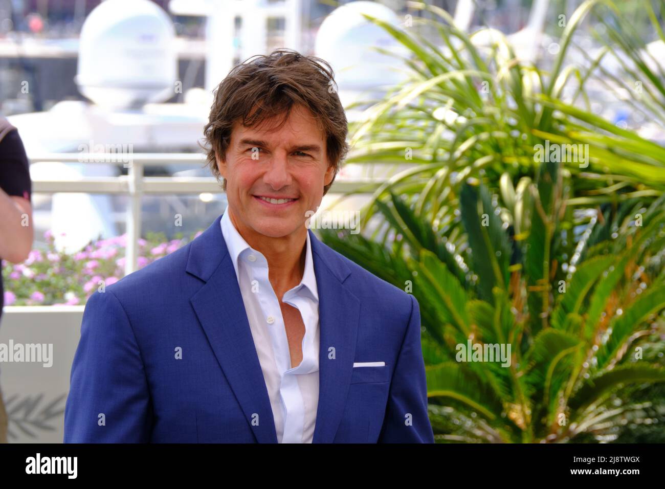 Cannes, Francia. 18th maggio 2022. Tom Cruise al Festival de Cannnes 2022 per Top Gun Maverick credito: Fadege / Alamy Live News Foto Stock