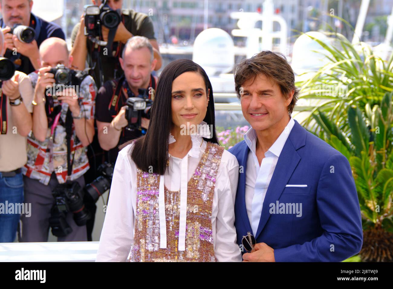 Cannes, Francia. 18th maggio 2022. Tom Cruise al Festival de Cannnes 2022 per Top Gun Maverick credito: Fadege / Alamy Live News Foto Stock