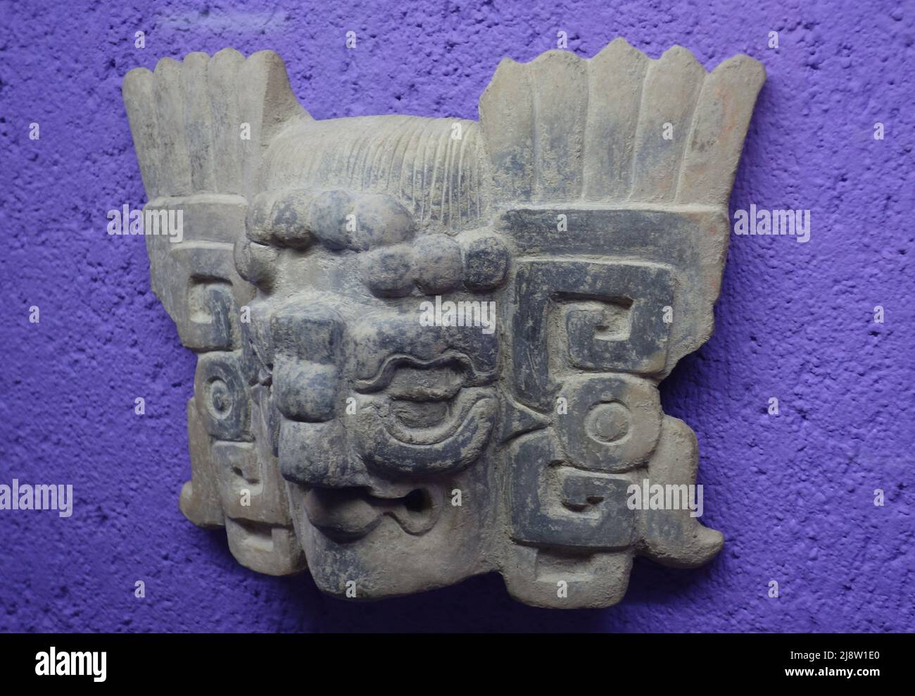 Museo Archeologico Rufino Tamayo delle maschere Precolumbian Foto Stock