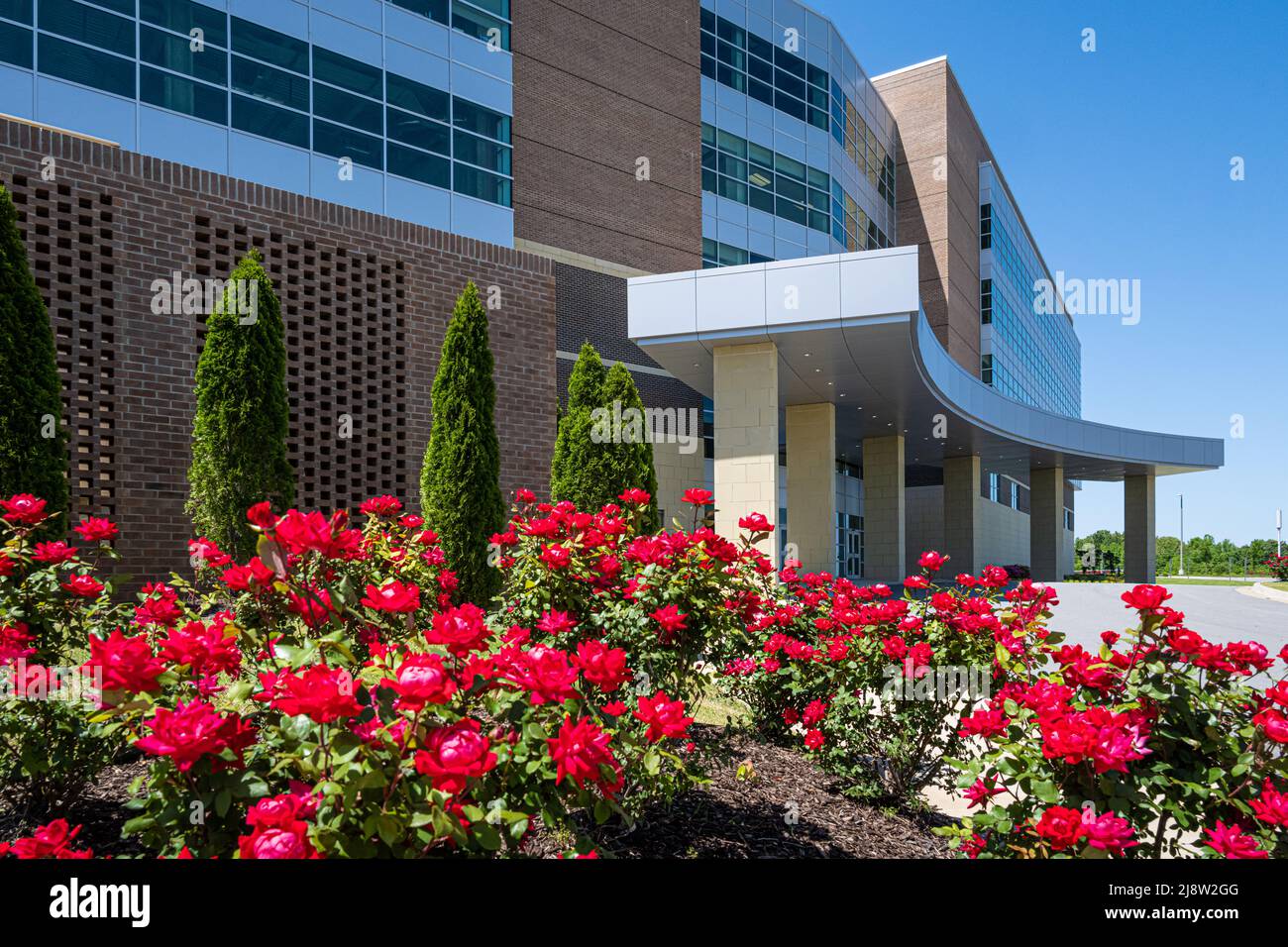Struttura del Baptist Health Medical Center a North Little Rock, Arkansas. (USA) Foto Stock