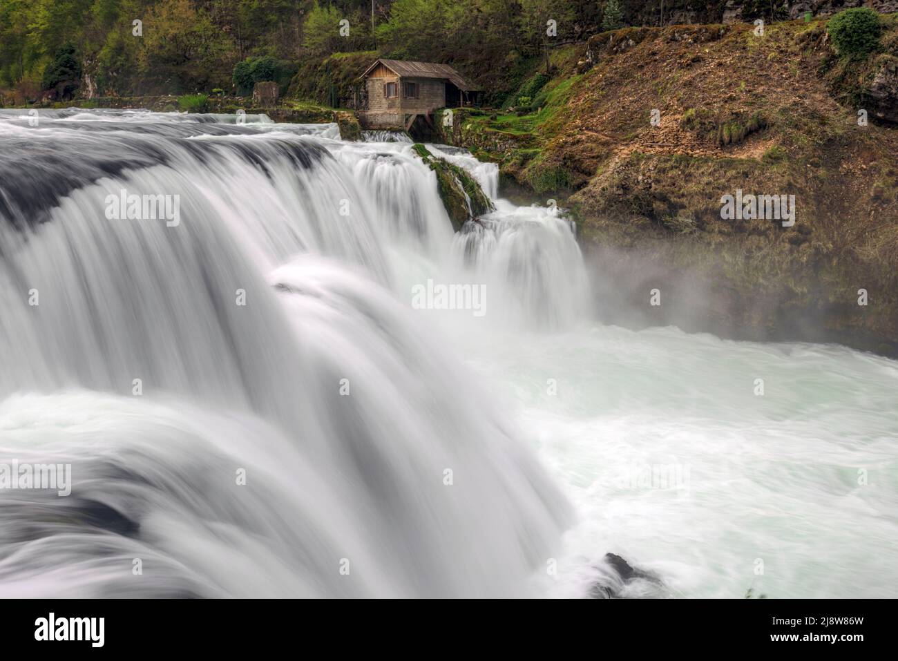 Strbacki buk, Bihac, una-sana, Bosnia-Erzegovina, Europa Foto Stock