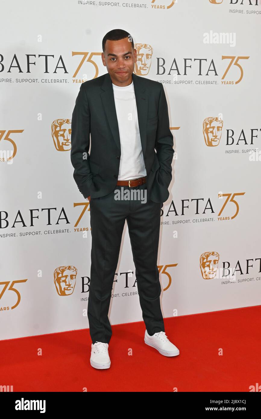 Londra, Regno Unito - 18 maggio 2022 ben Bailey Smith al BAFTA 195 Piccadilly riapertura celebrazione dopo la riqualificazione della sua sede centrale e 75th anniversario evento, London Credit: Nils Jorgensen / Alamy Live News Foto Stock