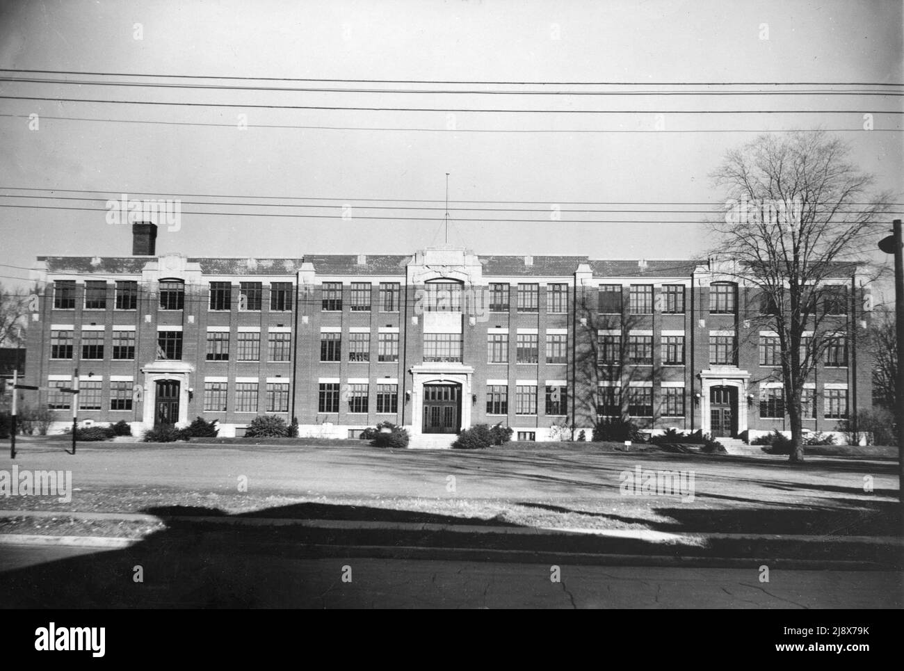 Istituto Collegiato di Belleville e Scuola professionale ca. 1940 Foto Stock