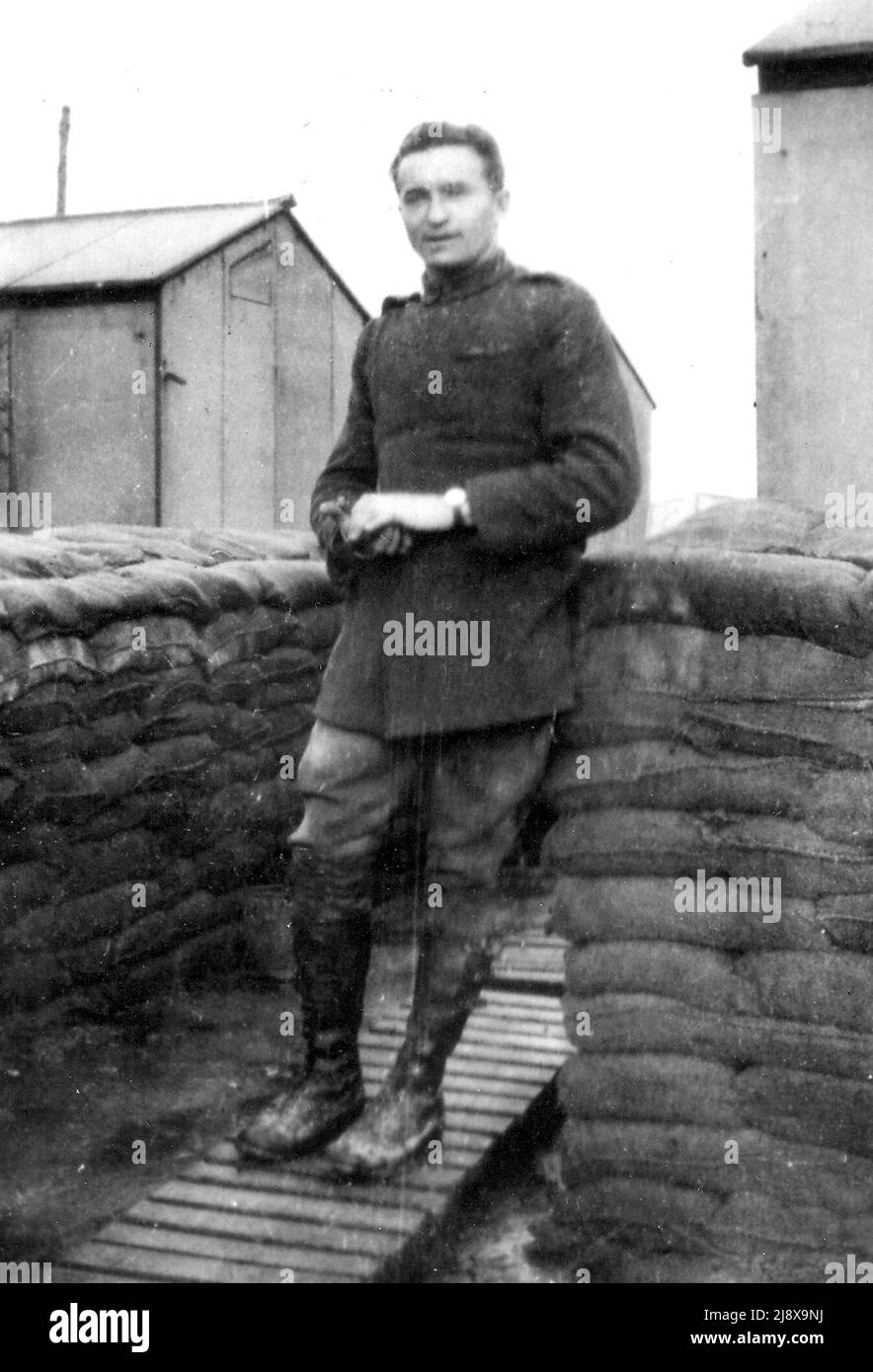 Foto di Alfred Edwin McKay, caccia canadese ca. 1917 Foto Stock