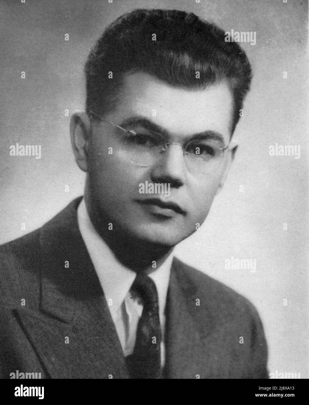L. C. Wagner, Decano di Commercio di M.A., Università di Manitoba ca. 1947 Foto Stock