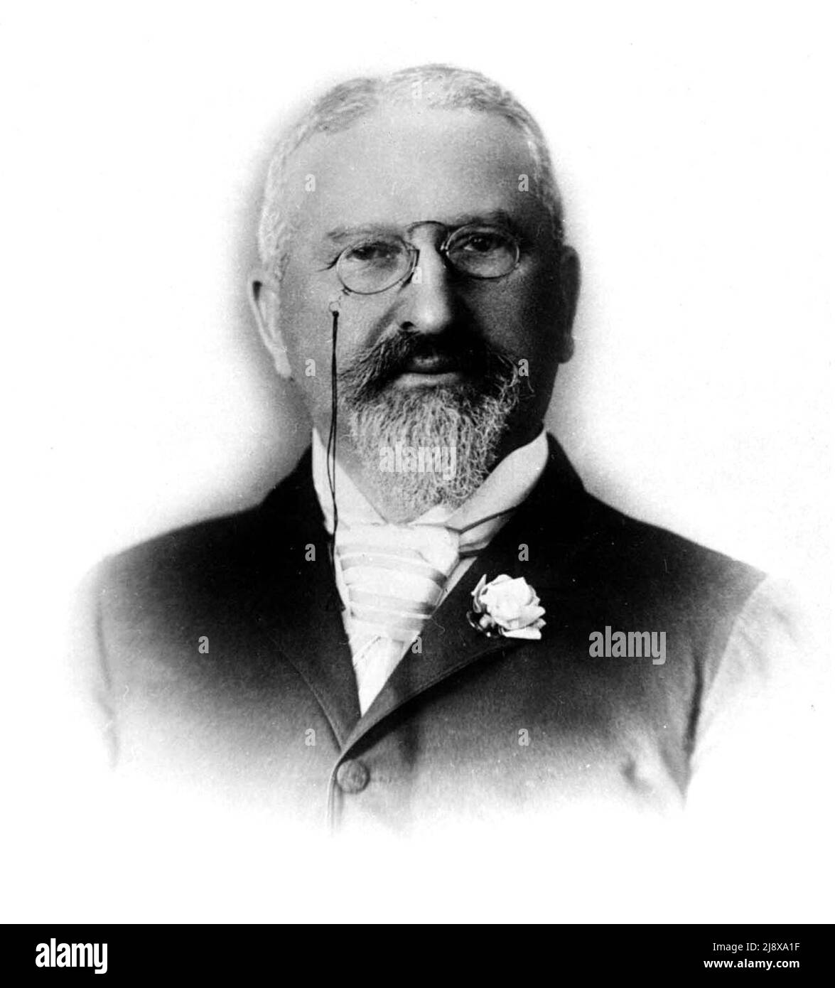 David Oppenheimer, sindaco di Vancouver dal 1888 al 1891 ca. 1896 Foto Stock