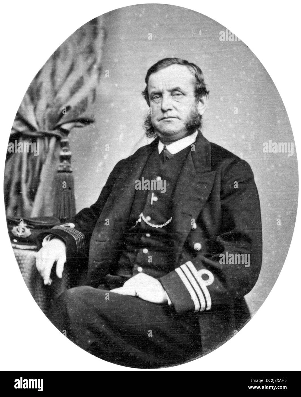 Comandante Nares della renna di HMS ca. 1860 Foto Stock