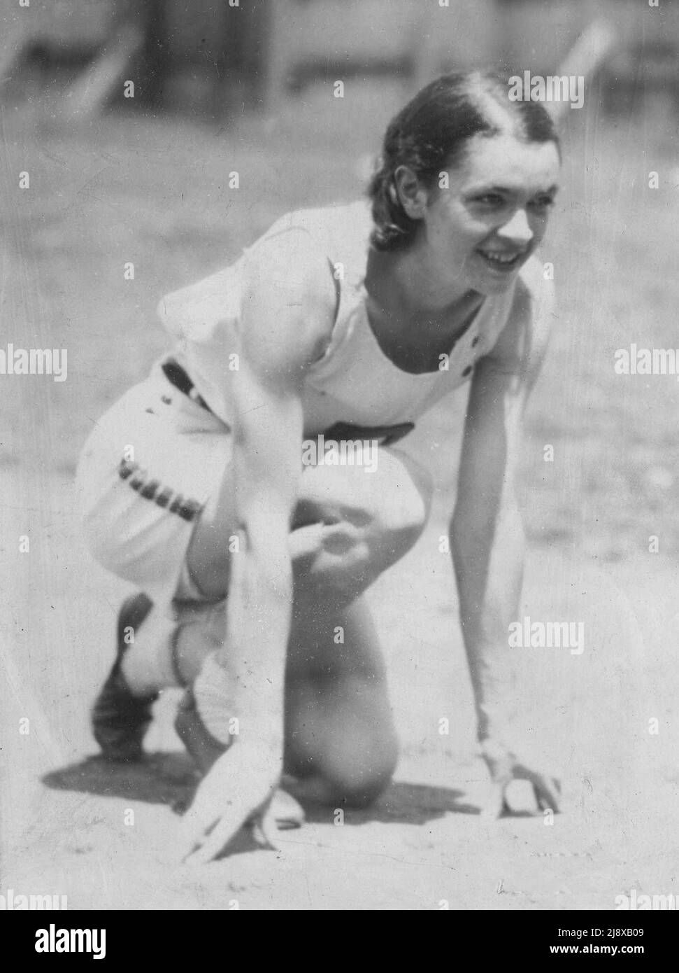 Aileen Aletha Meagher (26 novembre 1910 – 2 agosto 1987) è stato un atleta canadese che ha partecipato alle Olimpiadi estive del 1936 ca. 1932 Foto Stock