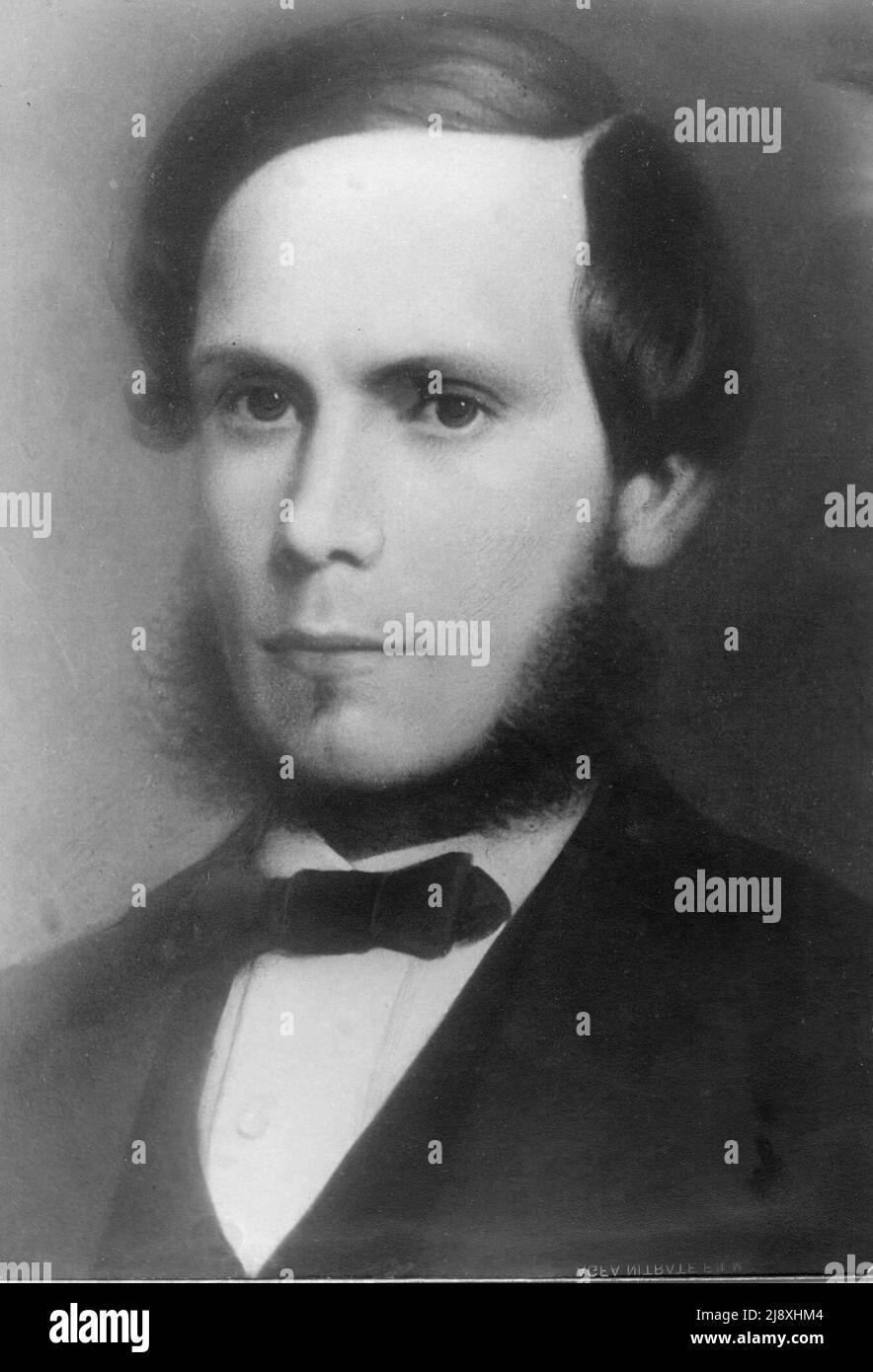 Ritratto di Thomas Holden, Q. C. (1840-1884), magistrato di polizia di Belleville, Ontario da 1881 a 1883 ca. 1880 Foto Stock