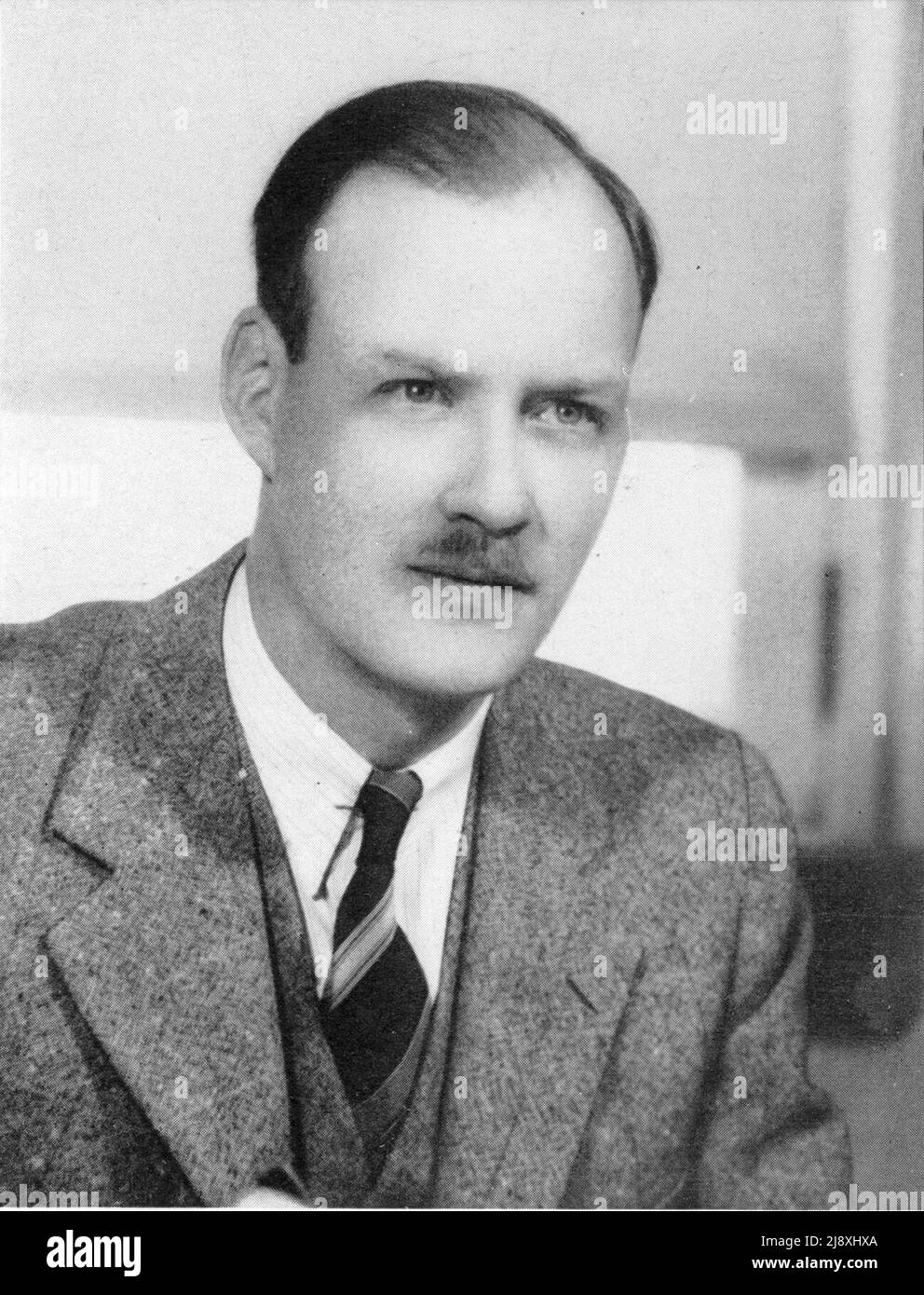 Hugh Hamilton Saunderson, B.A., M. SC., pH.D., F.C.I.S., (1866-1962). È stato decano delle arti e della scienza, Università di Manitoba, e ha servito come presidente dell'università dal 1954 - 1970 ca. 1947 Foto Stock