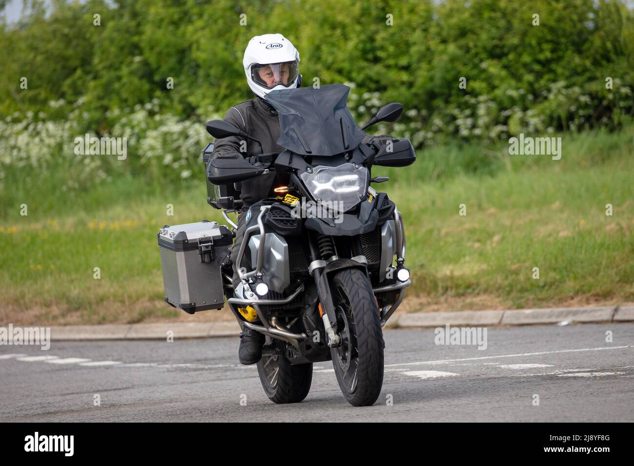 Moto BMW GS Foto Stock