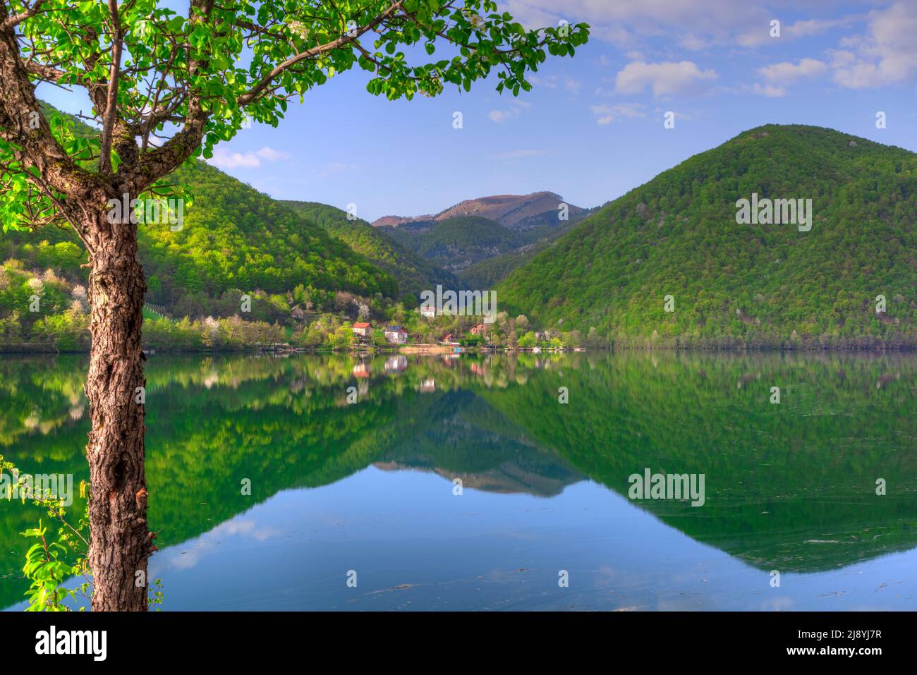 Jajce, Bosnia-Erzegovina centrale, Europa Foto Stock