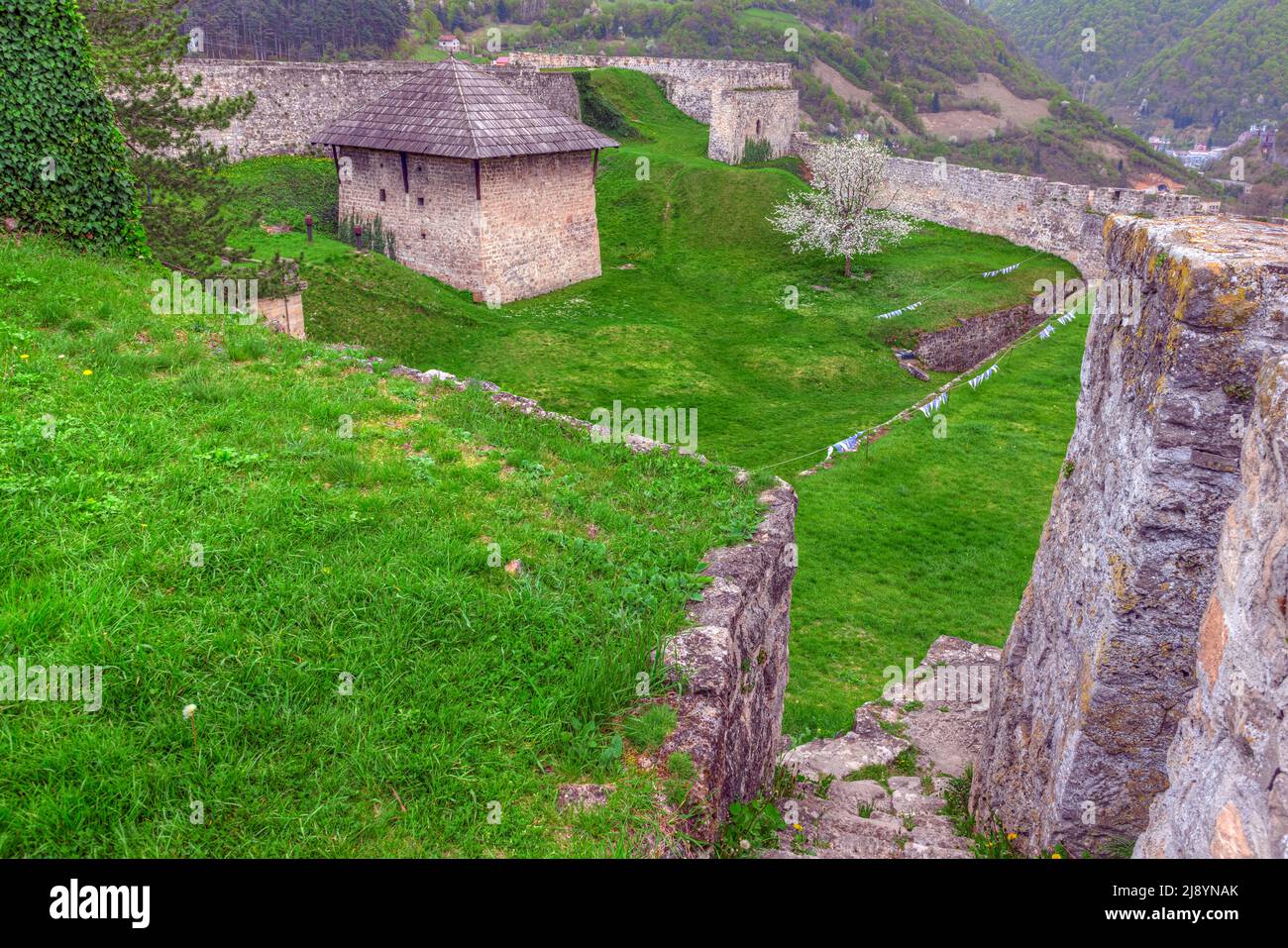 Jajce, Bosnia-Erzegovina centrale, Europa Foto Stock