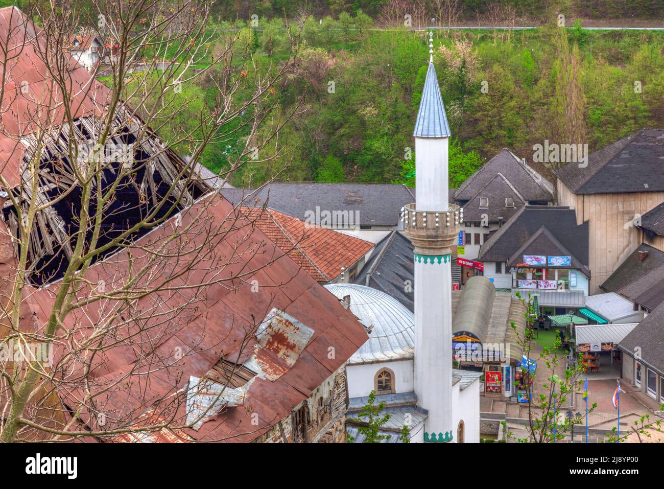 Jajce, Bosnia-Erzegovina centrale, Europa Foto Stock