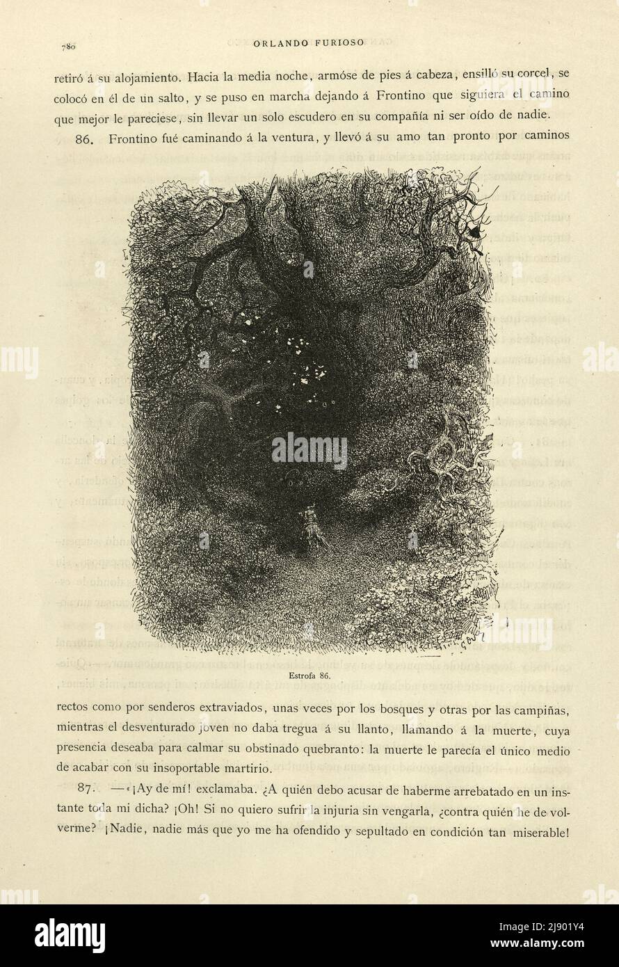 Gustave dore cavaliere dark fantasy immagini e fotografie stock ad alta  risoluzione - Alamy