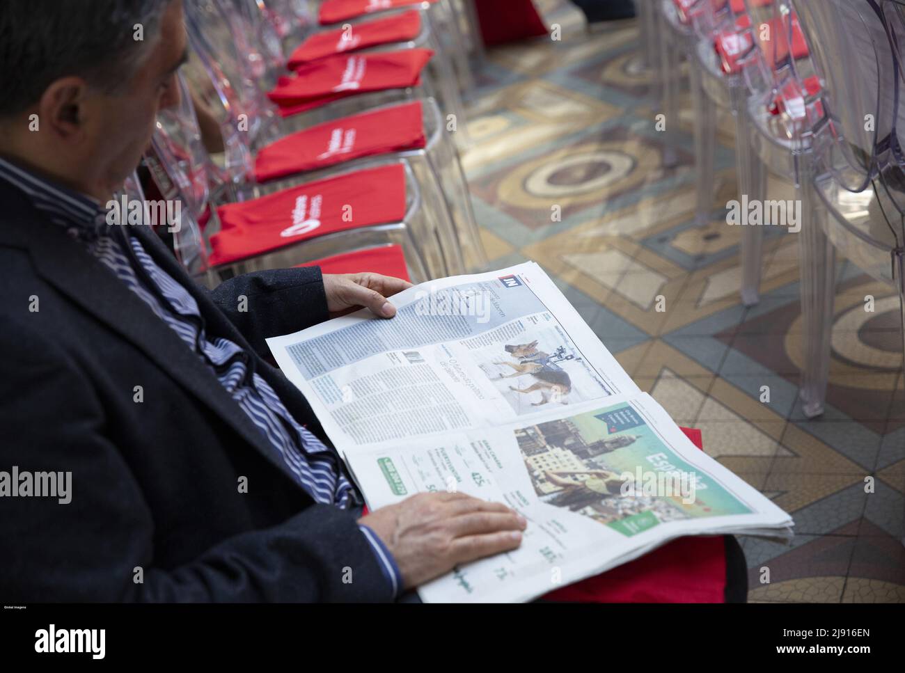 Porto, 05/19/2022 - Vodafone business conference presso il palazzo della  Borsa (Carlos Carneiro / Global Images/Sipa USA Foto stock - Alamy