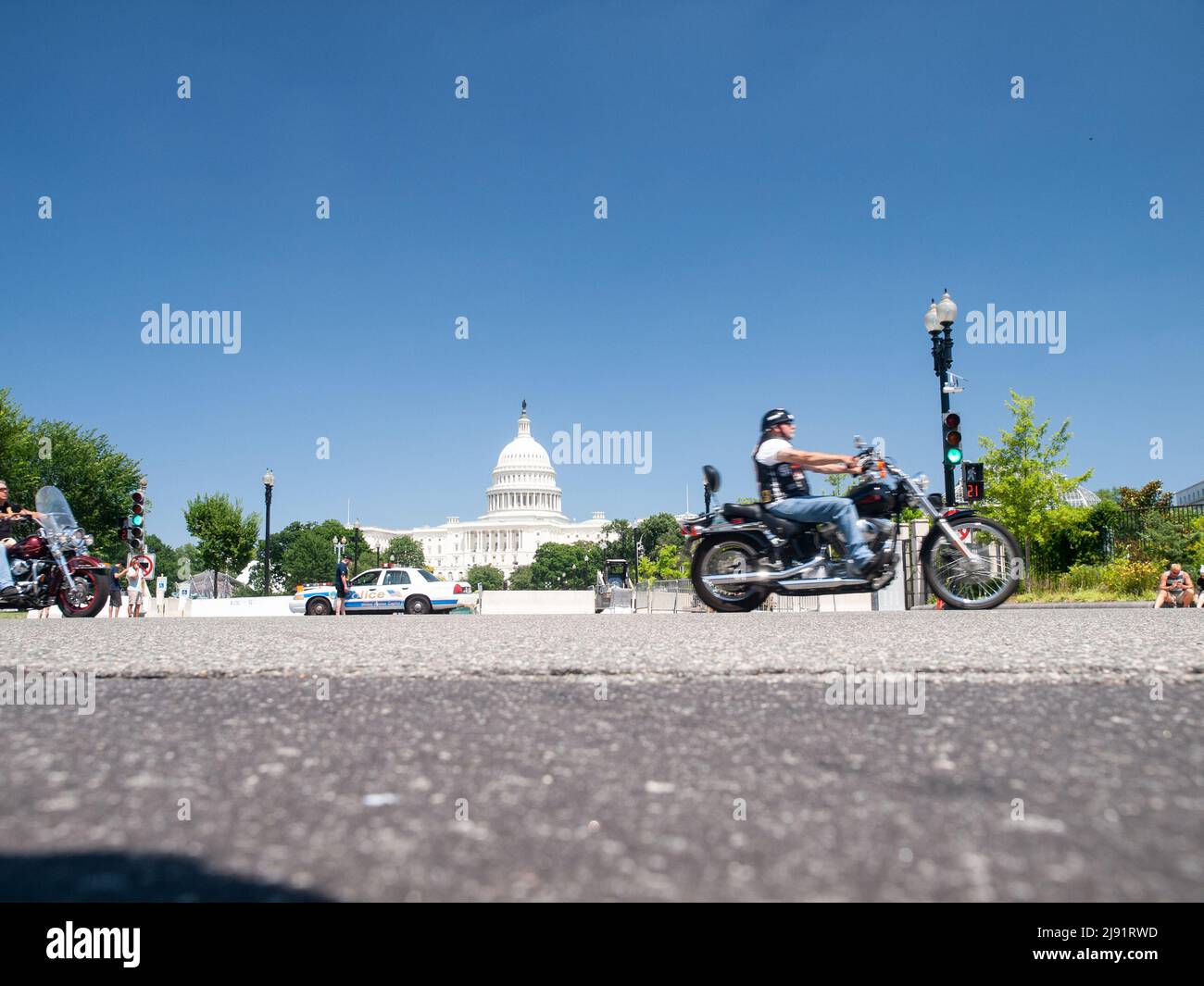 Washington, DC USA 30MAY2010 Rolling Thunder Motorcycle Run- Foto Stock