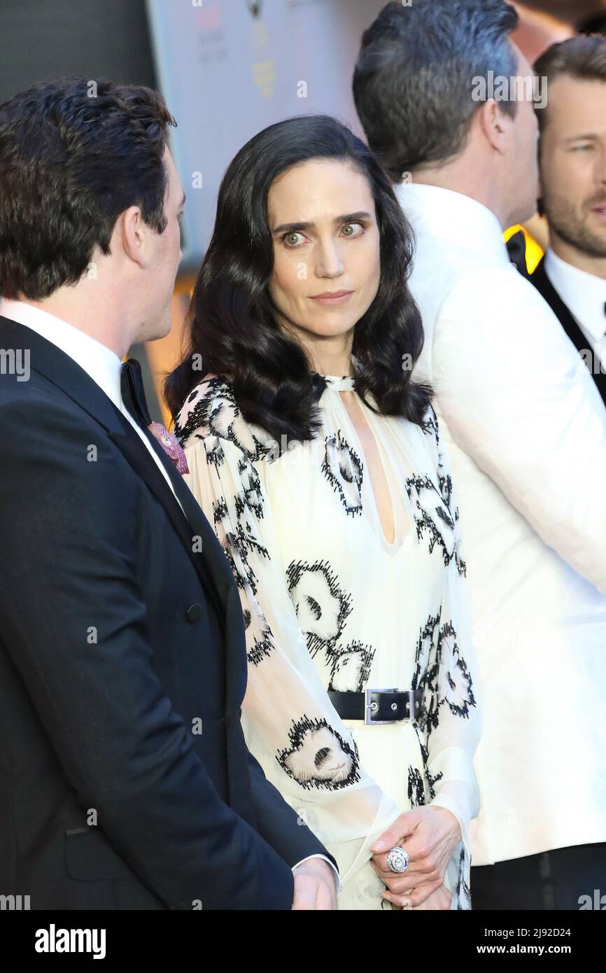 Jennifer Connolly, Top Gun: Maverick Royal Film Performance, Leicester Square Gardens, Londra, Regno Unito, 19 maggio 2022, Foto di Richard Goldschmidt Foto Stock