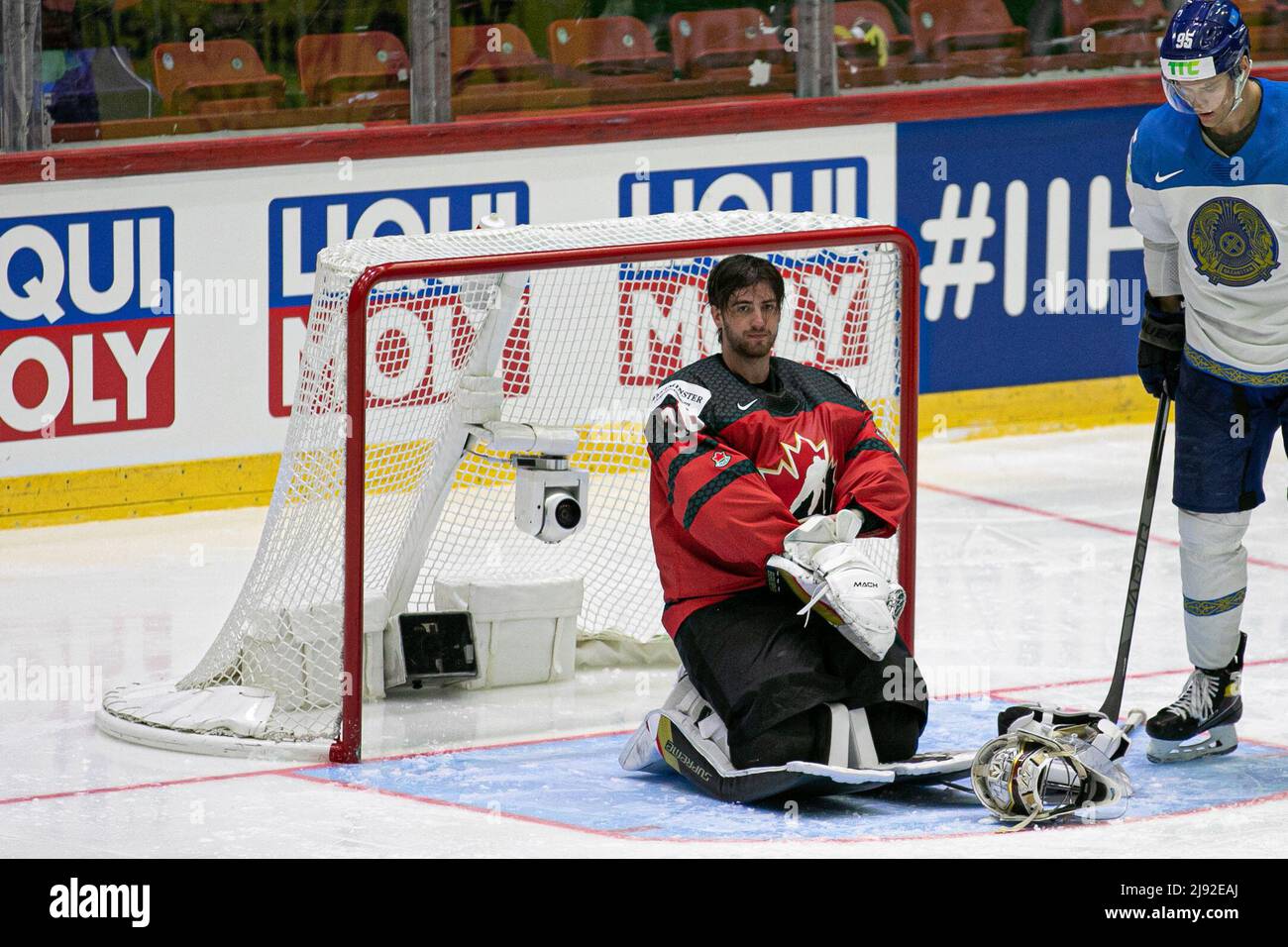 Helsinki, Finlandia. 19th maggio 2022. THOMPSON Logan (Canada) durante il Campionato del mondo - Canada vs Kazakhstan, Hockey su ghiaccio a Helsinki, Finlandia, Maggio 19 2022 Credit: Independent Photo Agency/Alamy Live News Foto Stock