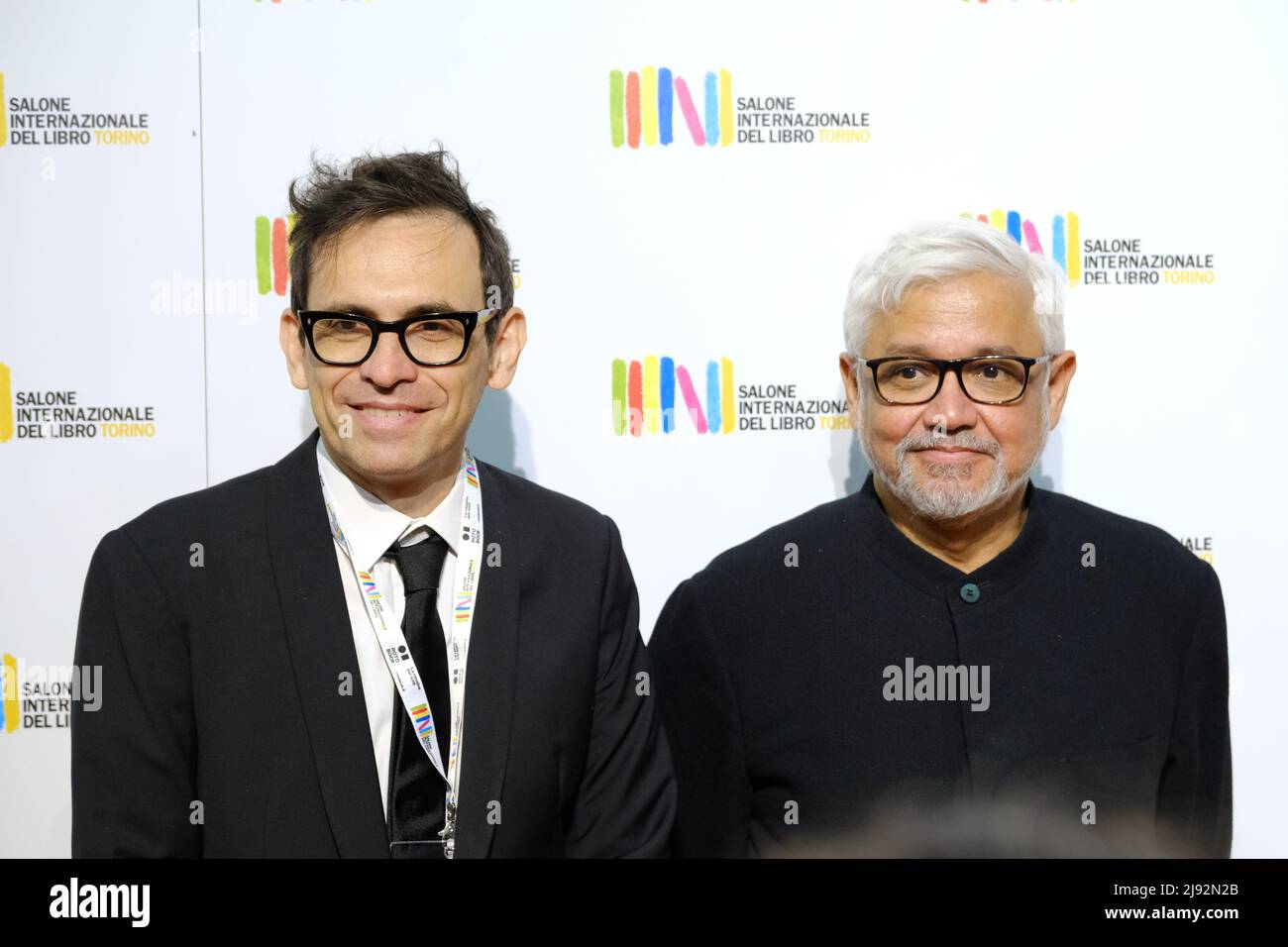 Torino, Torino, Italia. 19th maggio 2022. Apertura dell'edizione 34th della Fiera Internazionale del Libro di Torino. (Credit Image: © Bruno Brizzi/Pacific Press via ZUMA Press Wire) Foto Stock