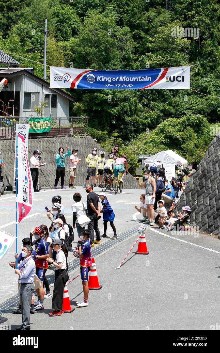 iida, nagano, giappone, 2022/19/05 , Tour ciclistico professionale del Giappone tenuto a Iida nella primavera del 2022. Foto Stock