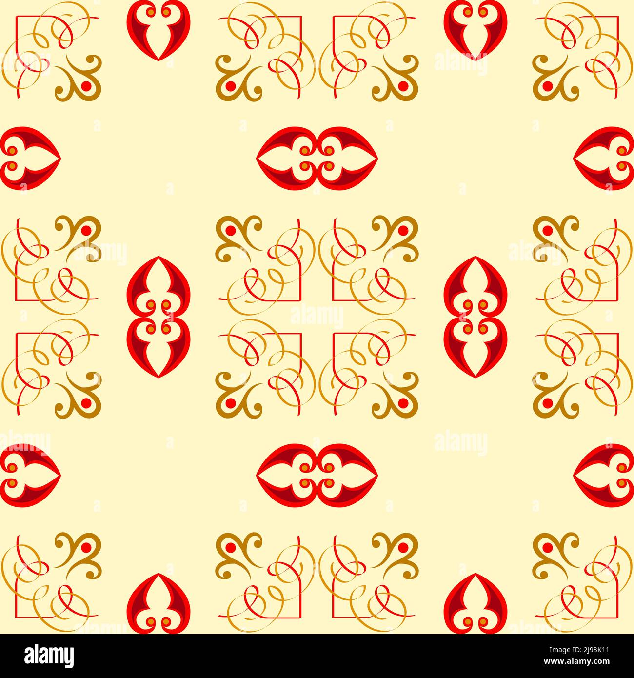 Motivo senza cuciture multicolore in stile arabo. Assaggia l'ornamento tradizionale dei popoli e dei paesi dell'Asia, in cui i colori saturi si rifanno Illustrazione Vettoriale