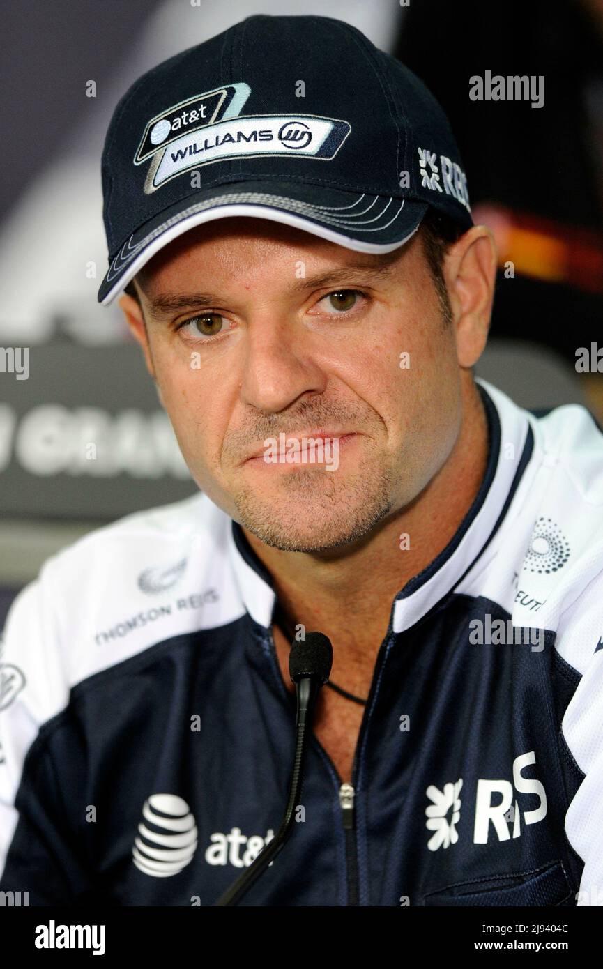 ARCHIVIO FOTO: Rubens BARRICHELLO compie 50 anni il 23 maggio 2022, Rubens BARRICHELLO (BRA), AT&T Williams, Ritratto. Formula 1, GP di Malesia, circuito di Sepang, Kuala Lumpur il 1st aprile 2010., Motorsport. Uh Foto Stock