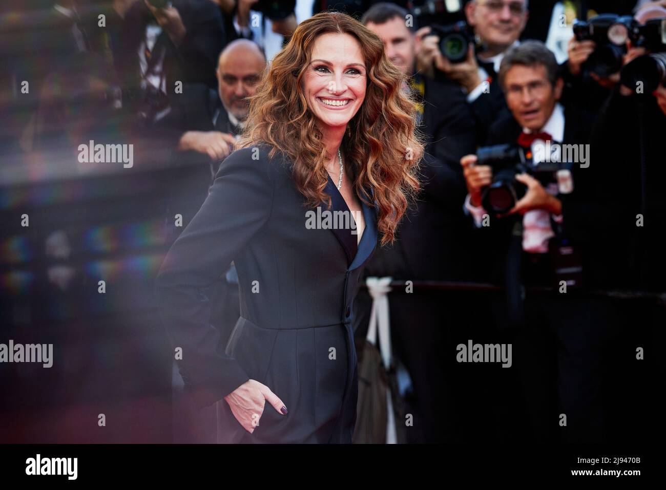 Armageddon Time Actors - Festival Cannes Red Carpet 19 maggio 2022 con Julia Roberts, Anne Hathaway, James Grey, Jeremy strong, Foto Stock