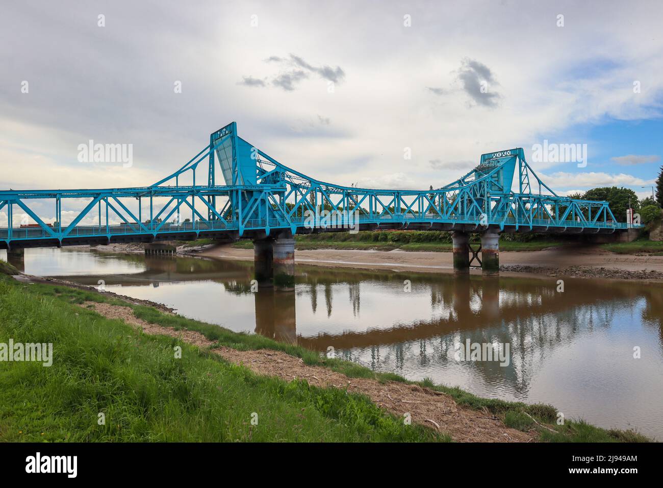 Il Ponte del Giubileo - Ponte a bastone a doppia foglia Foto Stock