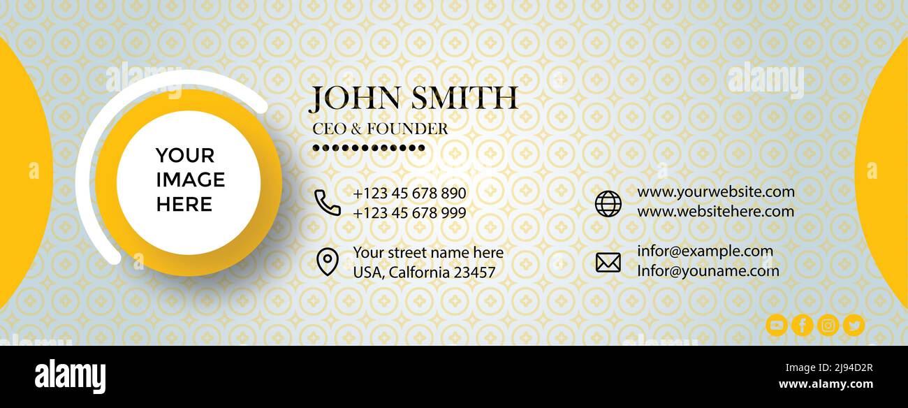 Banner Web e social media disegno del modello di copertina di facebook Illustrazione Vettoriale