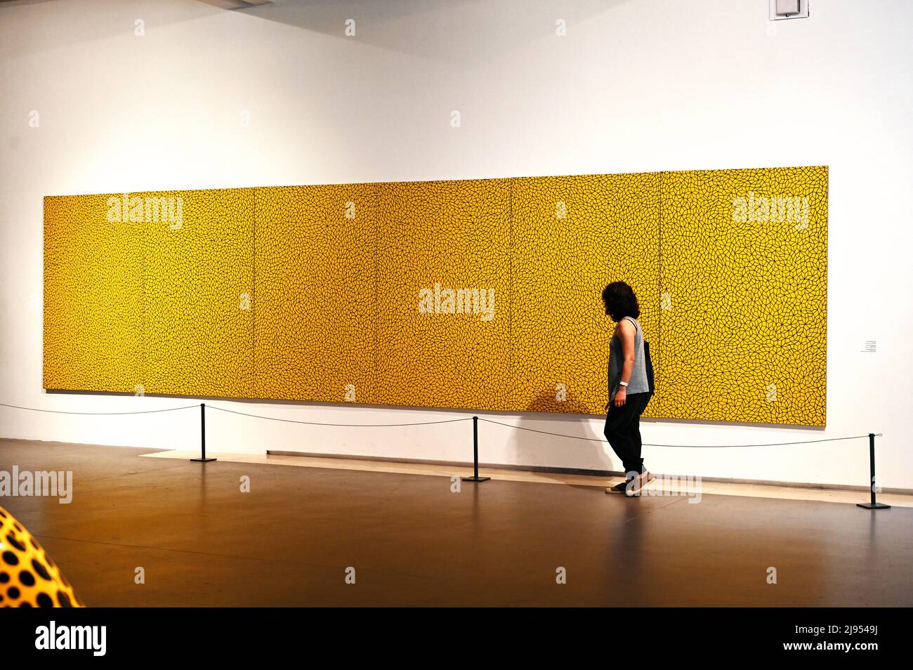 Yayoi Kusama Art Foto Stock