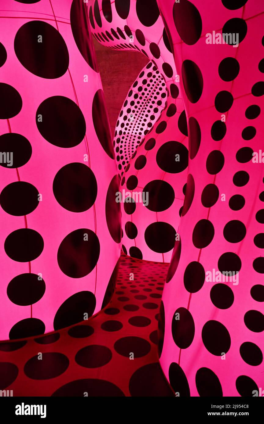 Yayoi Kusama Art Foto Stock