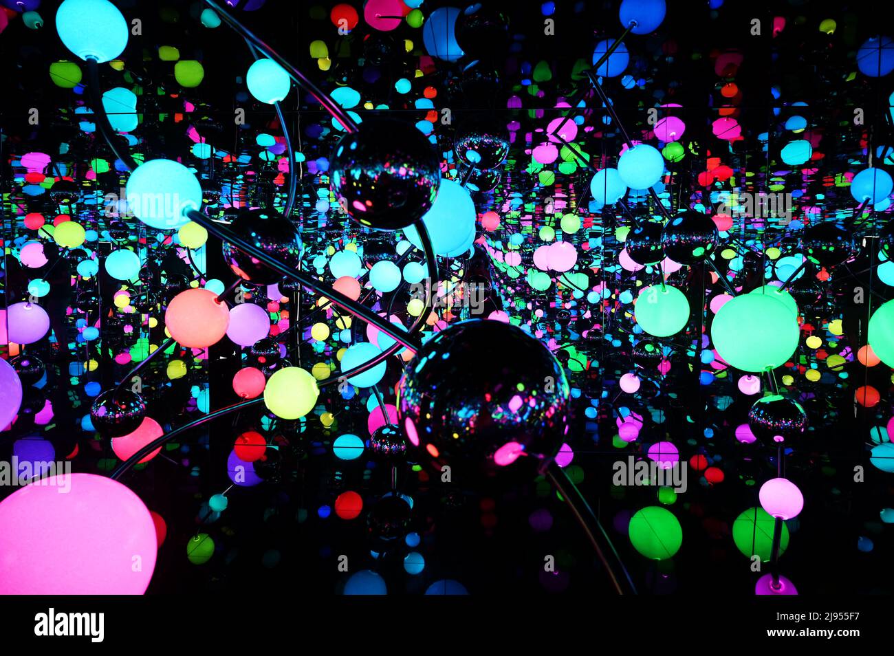 Yayoi Kusama Art Foto Stock