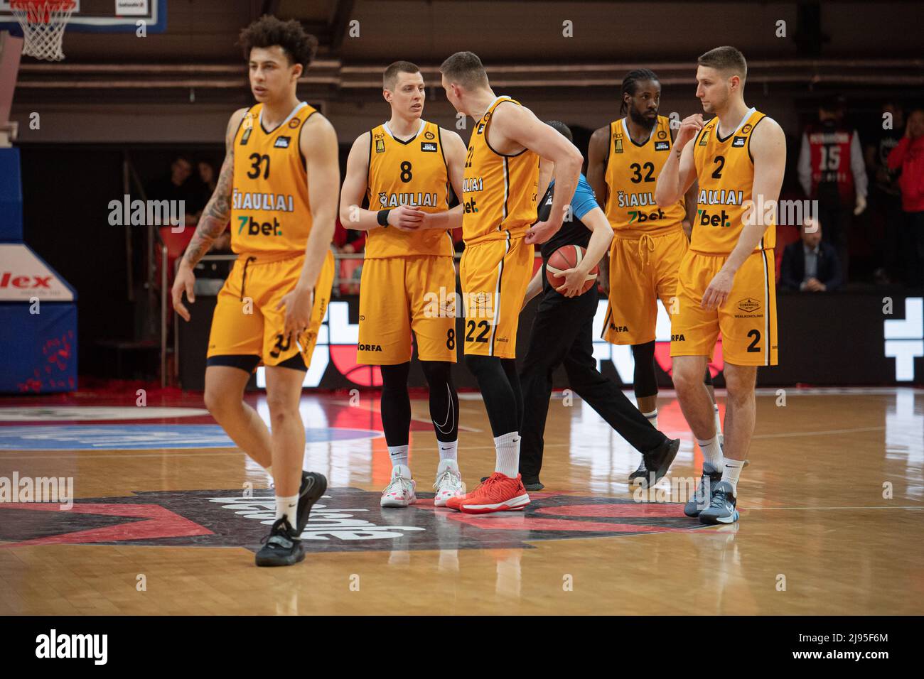 2022-05-13. Lega di Basket Lituana. Rytas - Šiauliai-7Bet - 97-75 Foto Stock