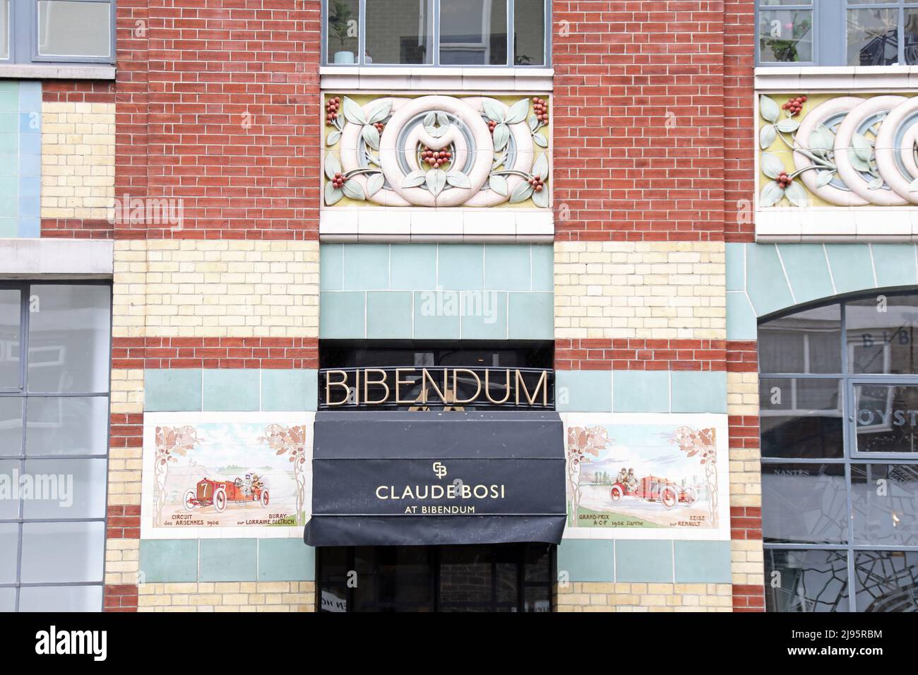 Ristorante Bibendum presso la famosa Michelin House a Chelsea Foto Stock
