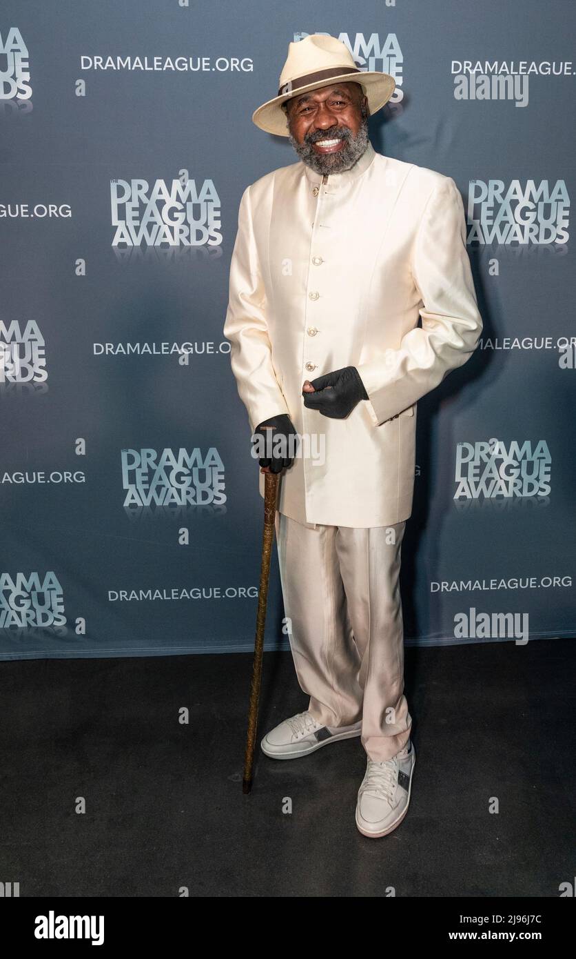 New York, NY - 20 maggio 2022: Ben Vereen partecipa ai Drama League Awards annuali 88th alla sala da ballo Ziegfeld Foto Stock