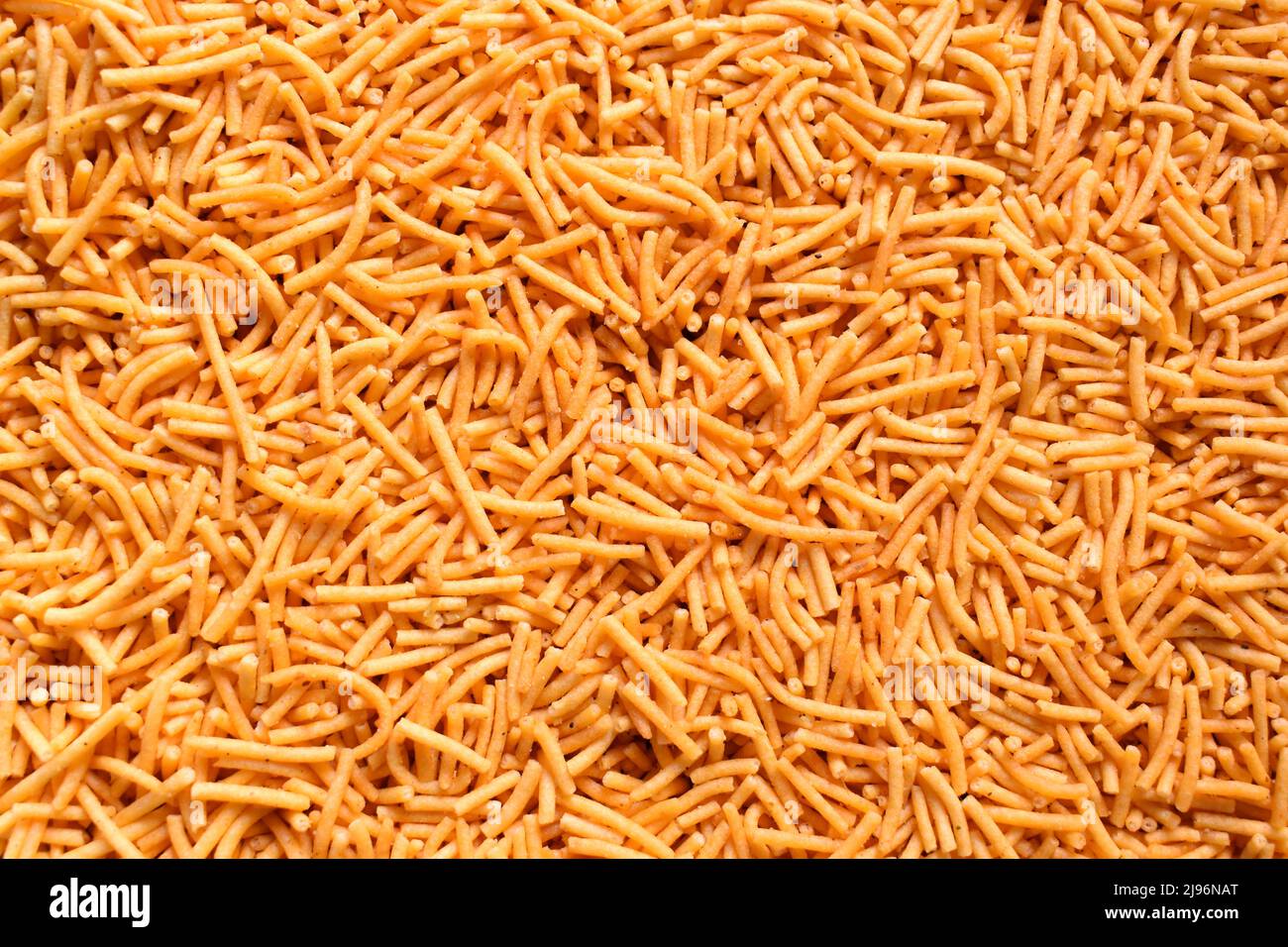 Sev croccante spuntino indiano a base di farina di ceci Foto Stock